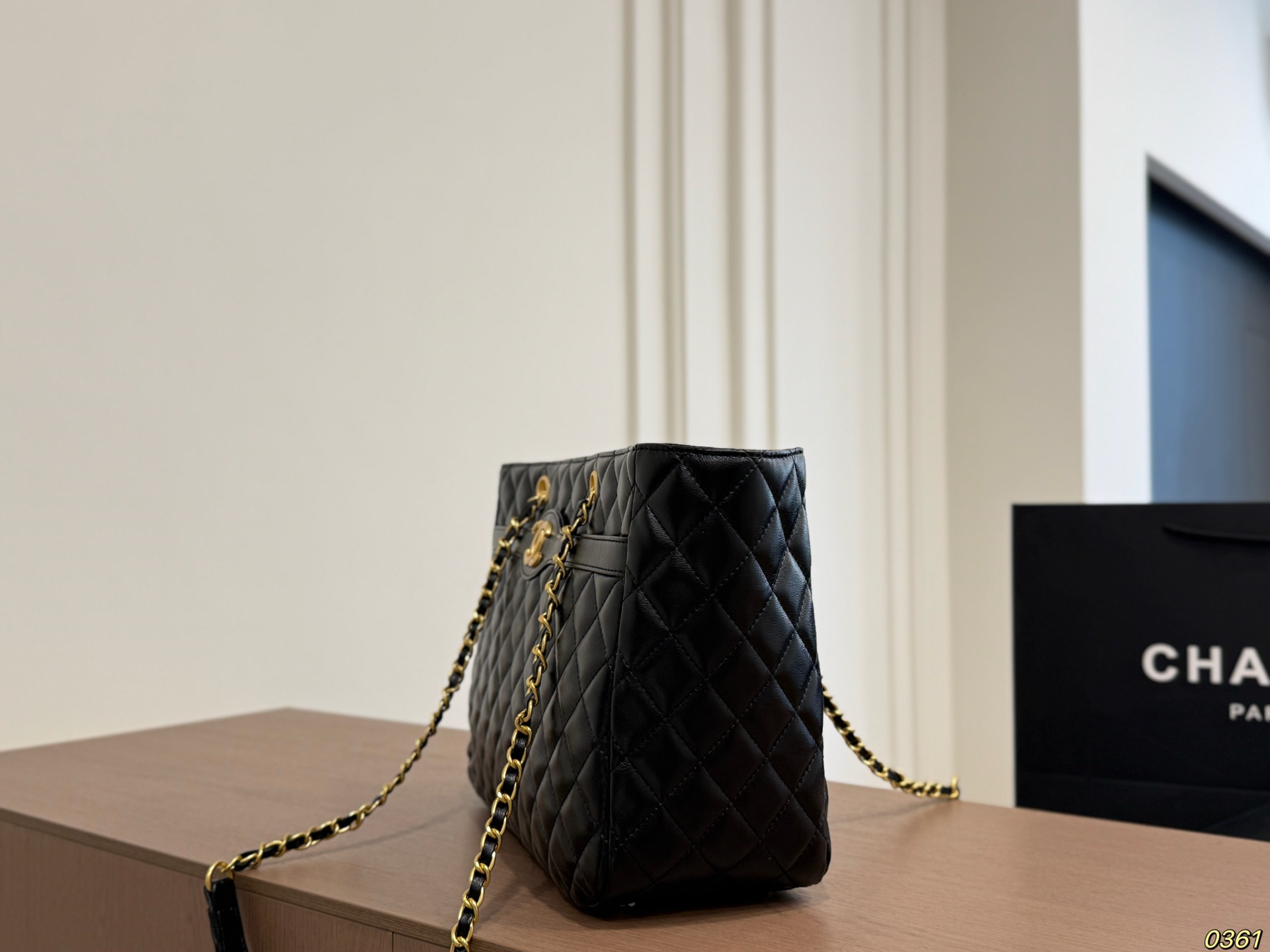 Chanel Quilted Tote Bag - Image 4