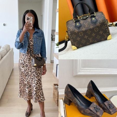 LV Shoes & Bag Set