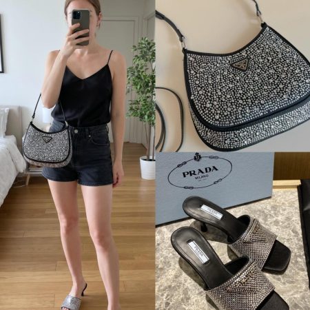 Prada Shoes & Bag Set