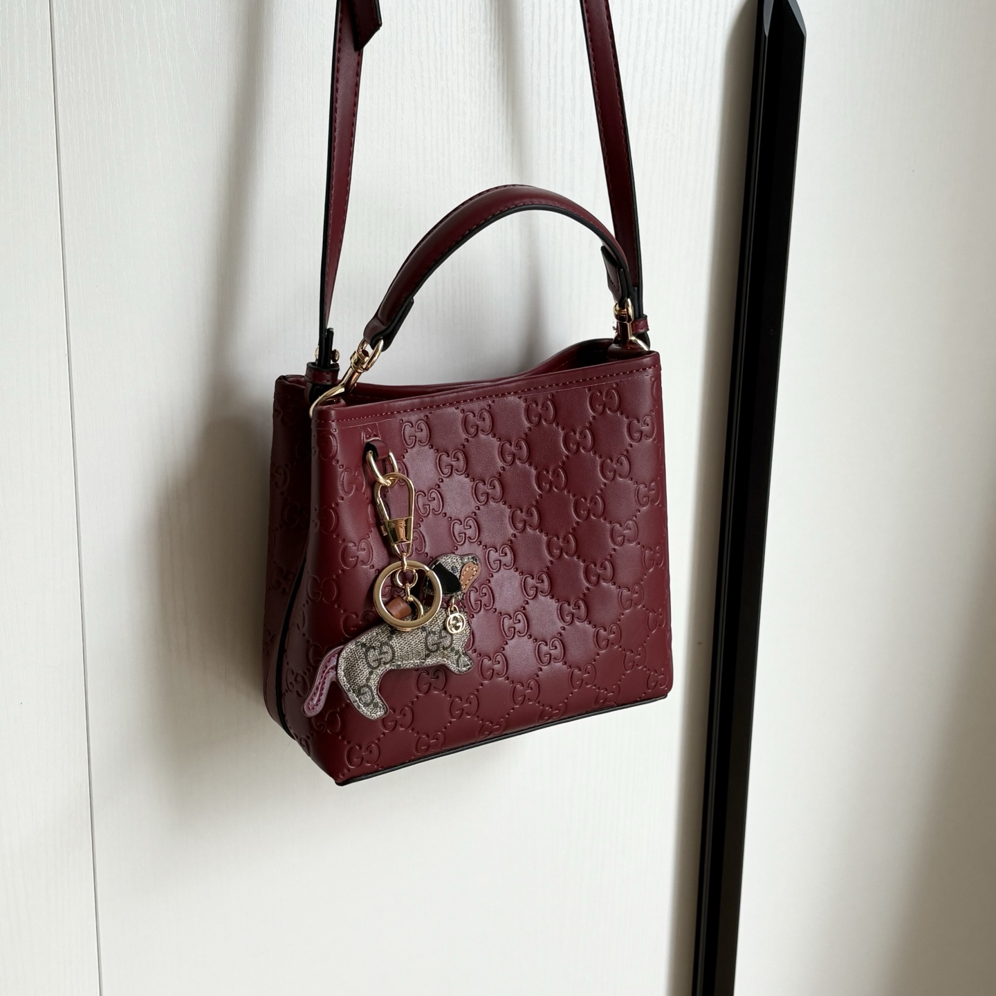 Gucci GG Pattern and Striped Weave - Image 7