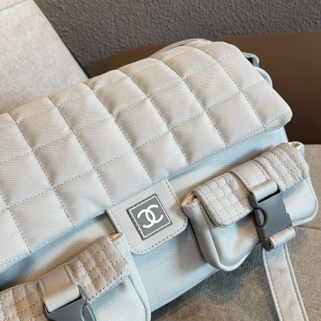 Chanel Sport Line Double Pocket Duffle Bag - Image 3