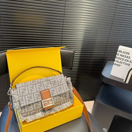 Fendi Tassel Baguette Bag - Image 2