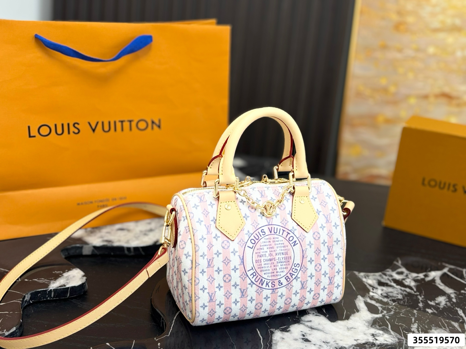 LV Speedy Soft 20 Pillow Case - Image 3
