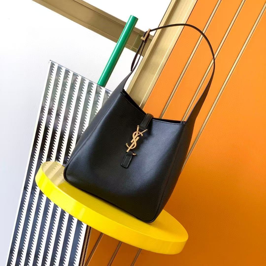 YSL Le 5 à 7 Leather Shoulder Bag - Image 1