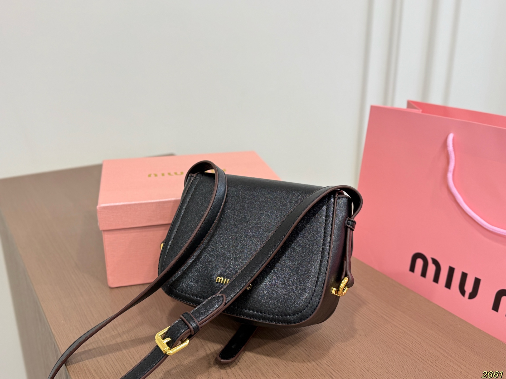 Miu Miu Crossbody Bag and Saddle Bag - Image 7