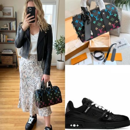 LV Shoes & Bag Set