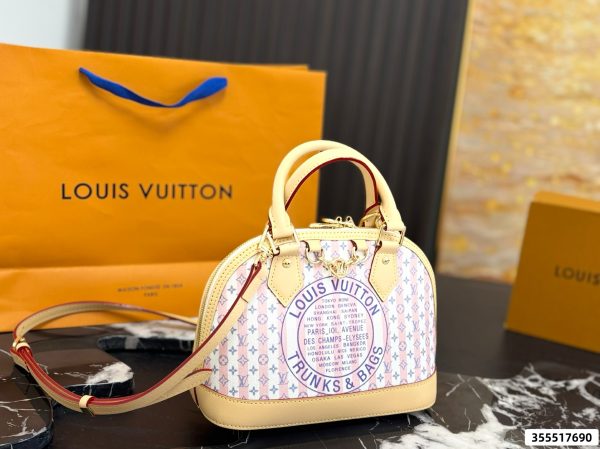 LV Alma Trunk Shell Bag