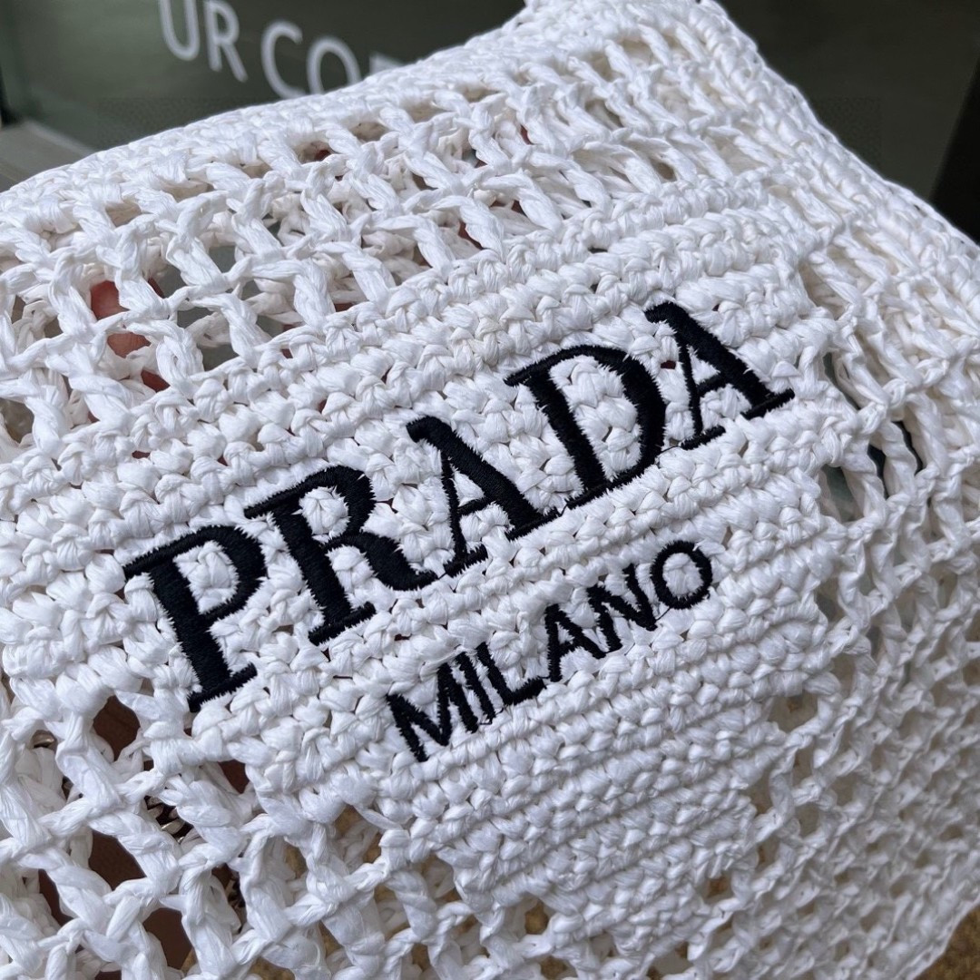 Prada Woven Bag - Image 8