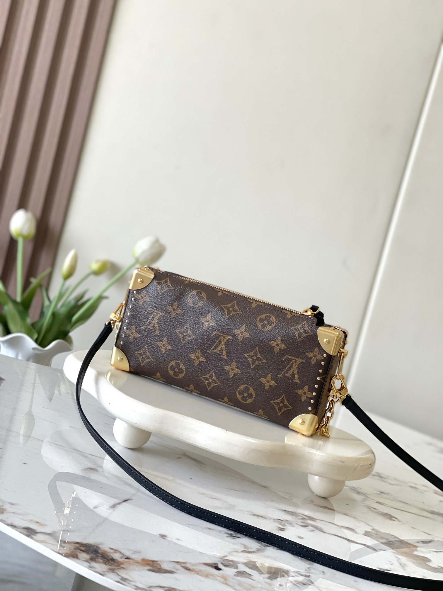 LV Slim Trunk Canvas Bag - Image 1