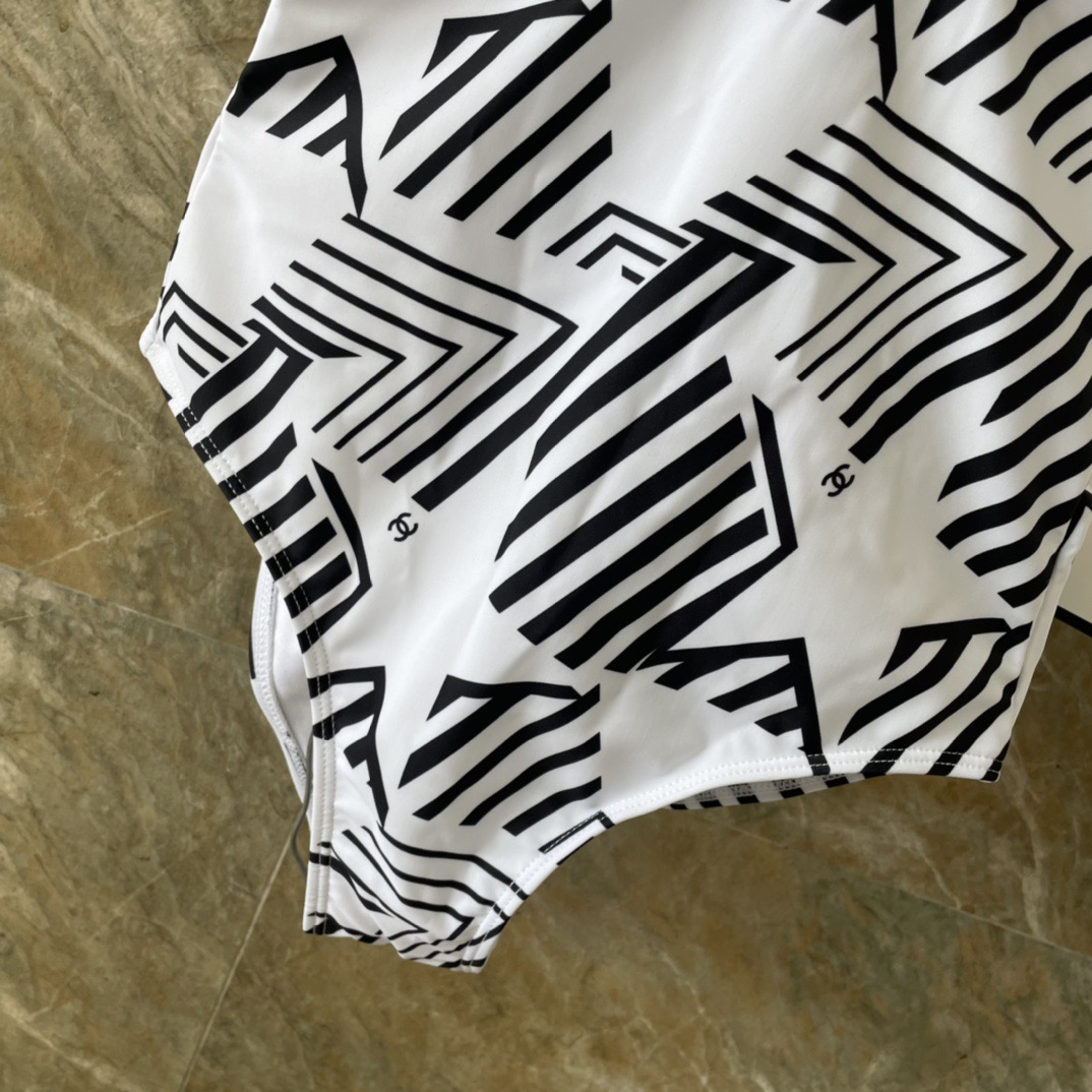 Chanel One-Piece Swimsuit Swimwear - Image 4