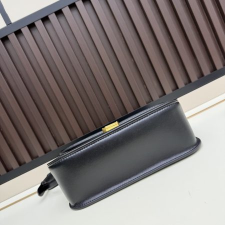 YSL Caviar Black Quilted Handbag - Image 9