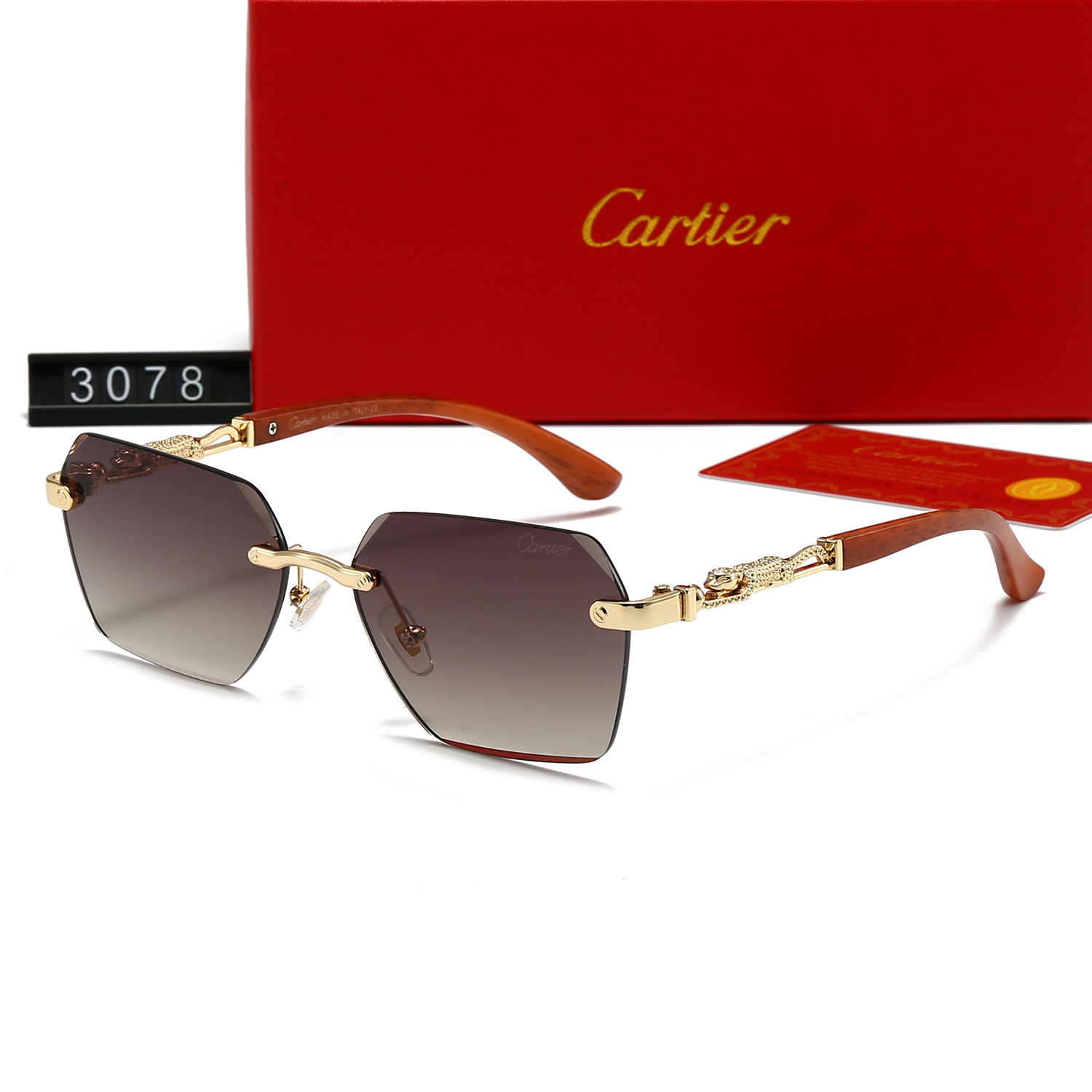 Cartier Fashionable Sunglasses - Image 4