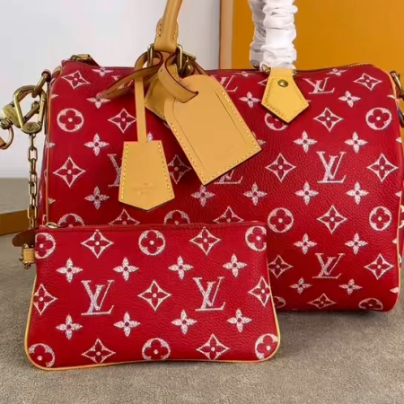 LV Speedy P9 Shoulder Bag 30 (Top Quality) - Image 2