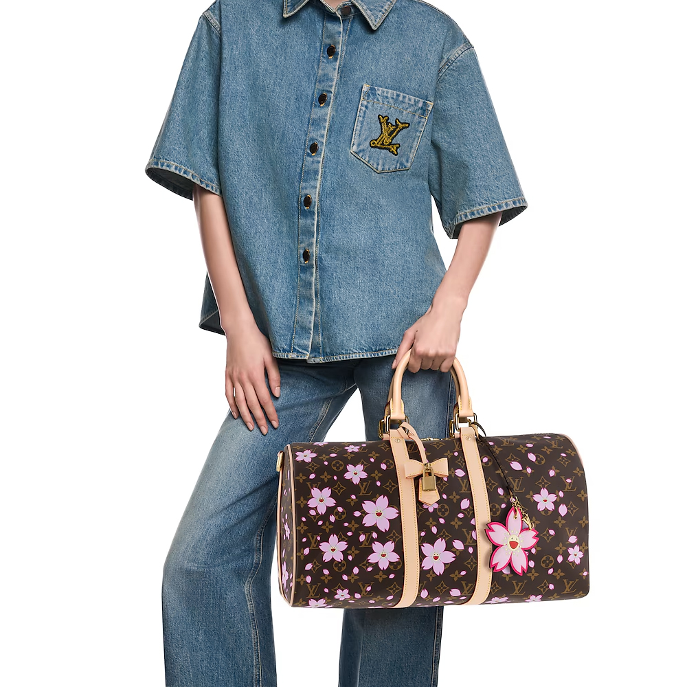 LV x TM Keepall Bandoulière 45 - Image 2