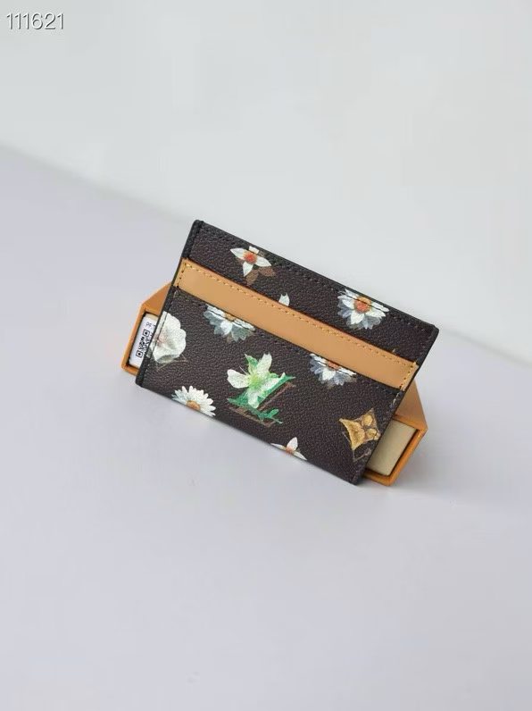 LV Double Card Holder