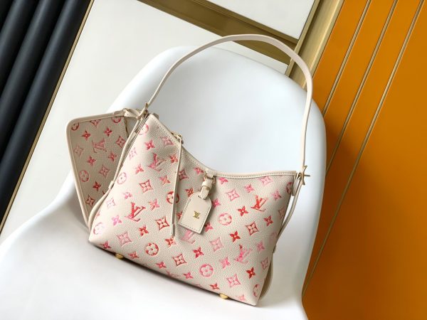 LV CarryAll PM Monogram Empreinte Leather Women Handbag 10A Mirror Version