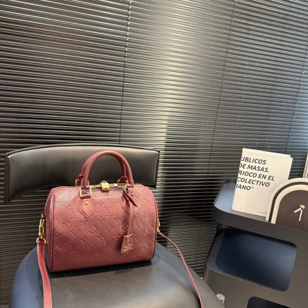 LV Embossed Pillow Bag - Image 8