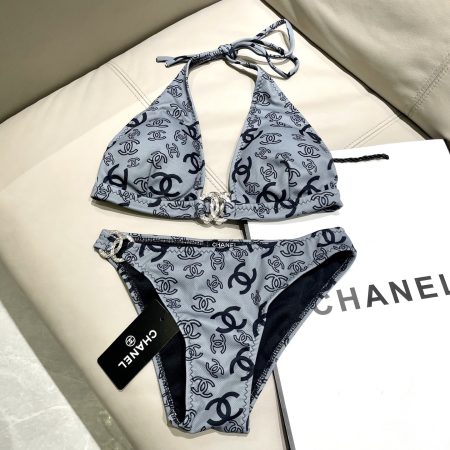 Chanel Two-Piece Swimsuit Swimwear - Image 13