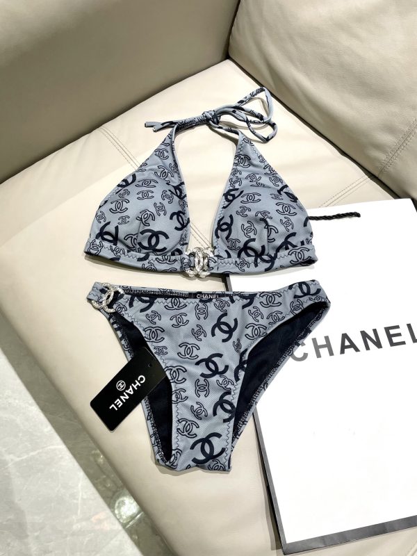 Chanel Two-Piece Swimsuit Swimwear