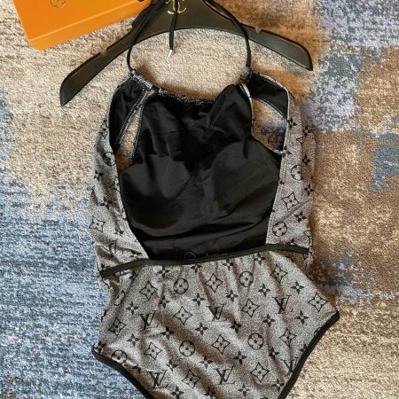 LV One-Piece Swimsuit Swimwear - Image 5