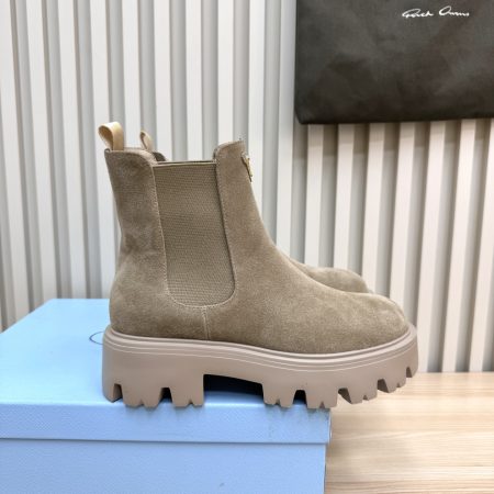 Prada Platform Ankle Boots