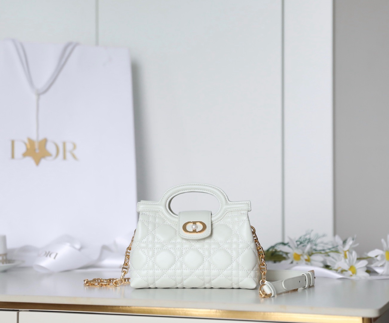Dior Jolie Top Handle Bag - Image 3