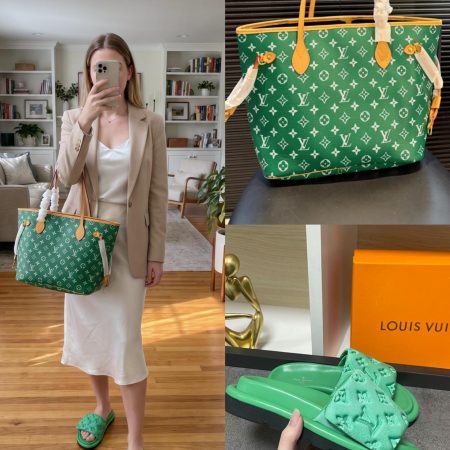 LV Shoes & Bag Set