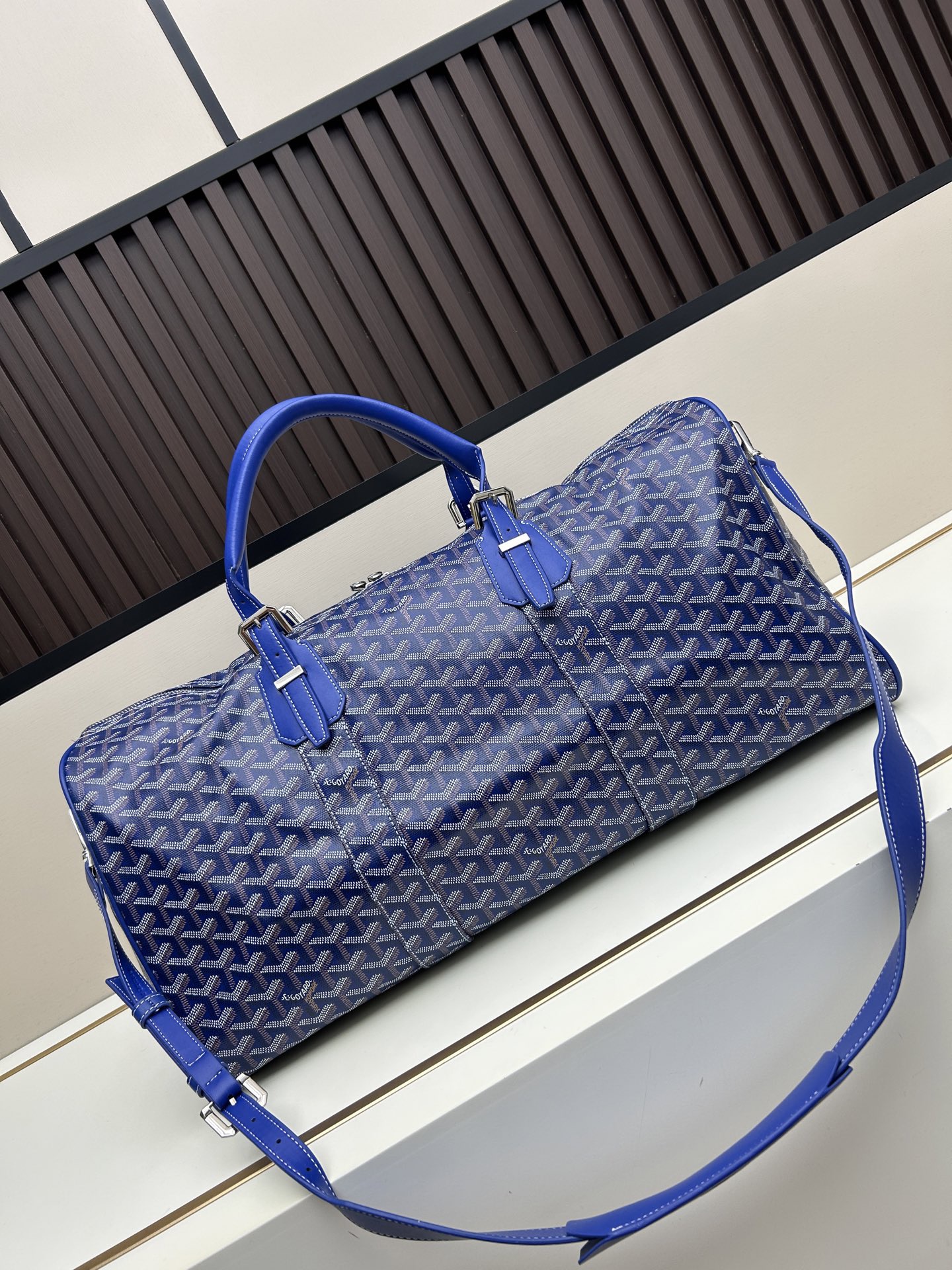 Goyard Boston 50 Travel Bag - Image 7