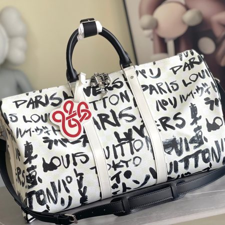 LV Keepall Bandoulière 50 Travel Bag