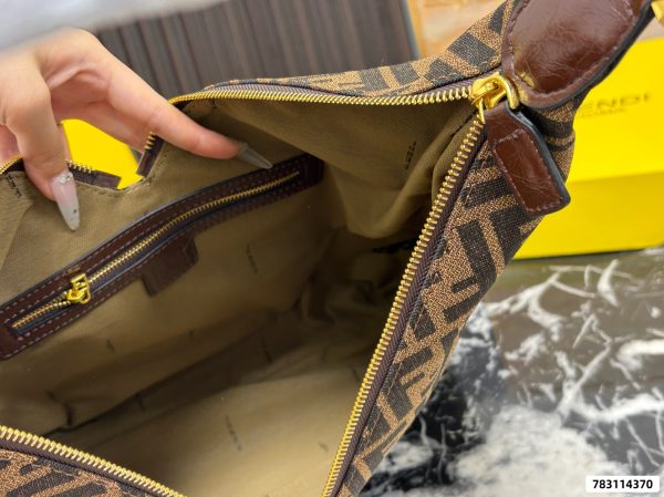 Fendi V-shaped Tote Bag