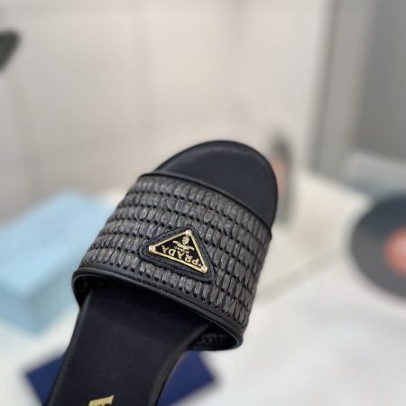Prada Triangle-logo Sandals - Image 5