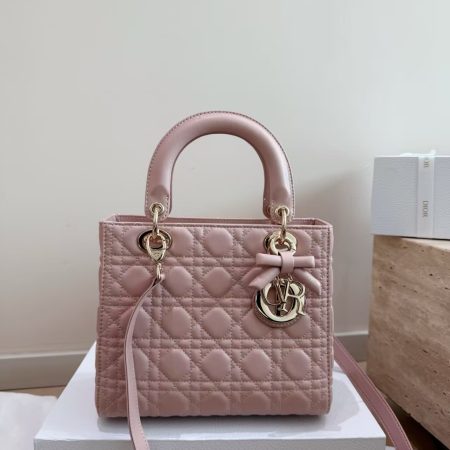 Dior Medium Lady Dior My ABC Dior Bag with bow - Image 5