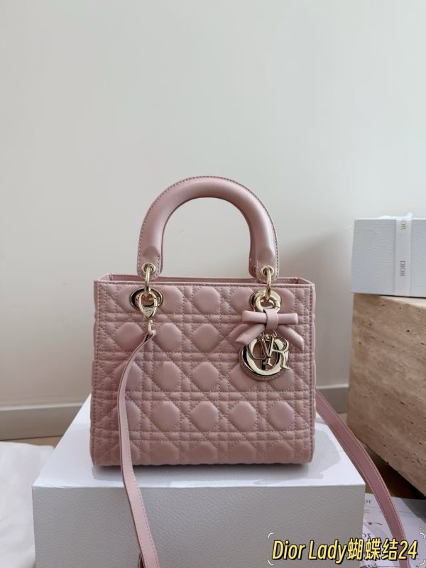 Dior Medium Lady Dior My ABC Dior Bag with bow