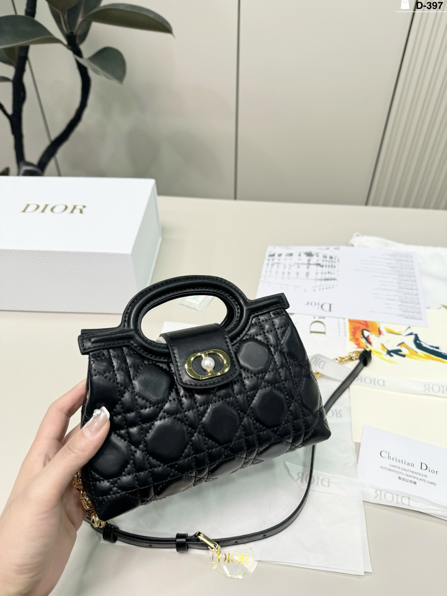 Dior Jolie Top Handle Bag - Image 10
