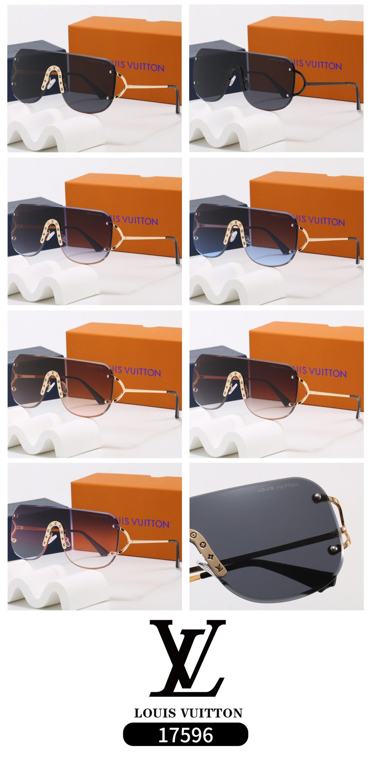 LV Fashionable Sunglasses - Image 1