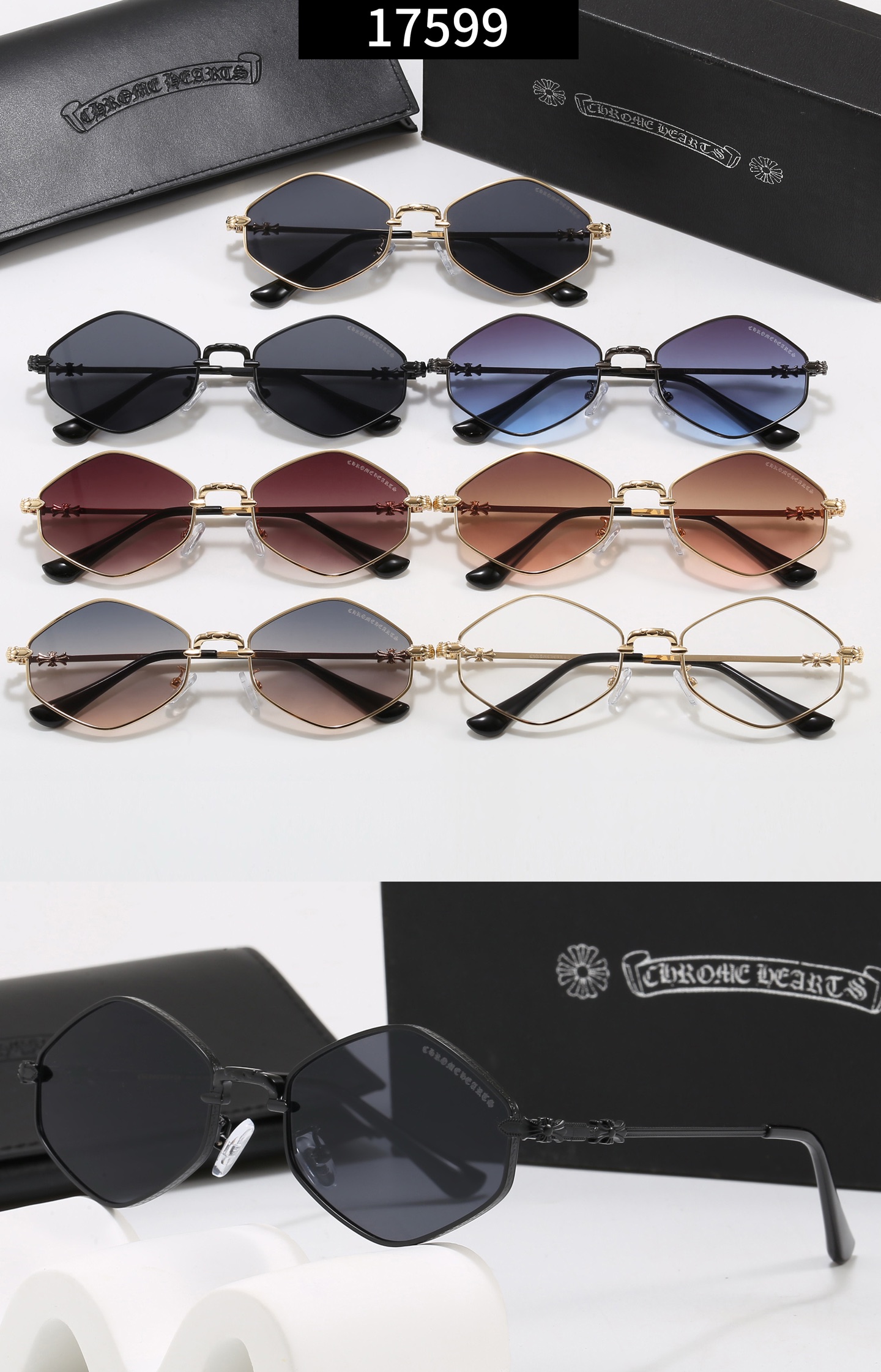 Chrome Hearts Fashionable Sunglasses - Image 1