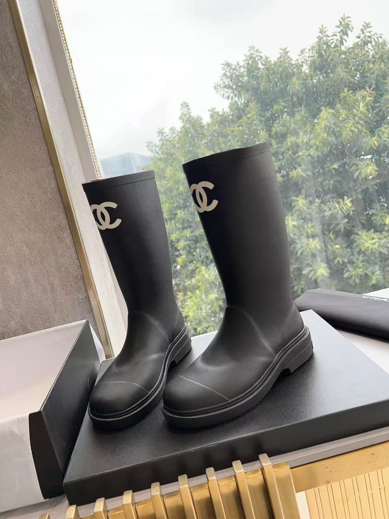 Chanel Rain Boots - Image 3