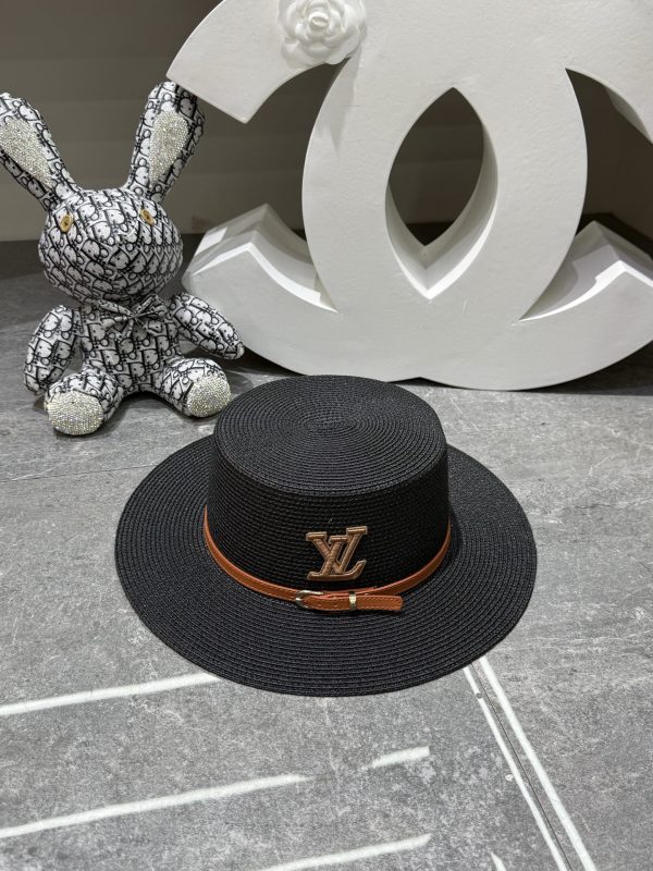 LV Flat-Top Straw Ha
