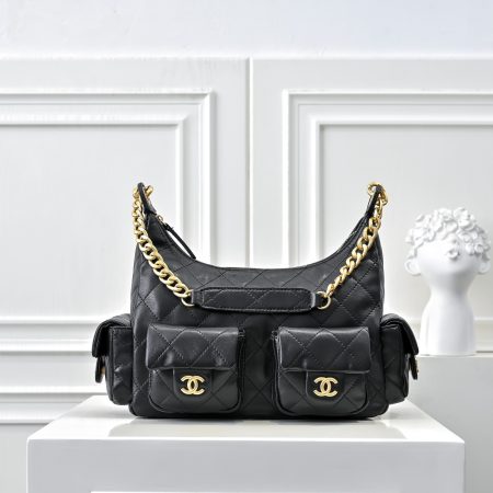 Chanel 25C Quilted Trendy Hobo Bag - Image 1