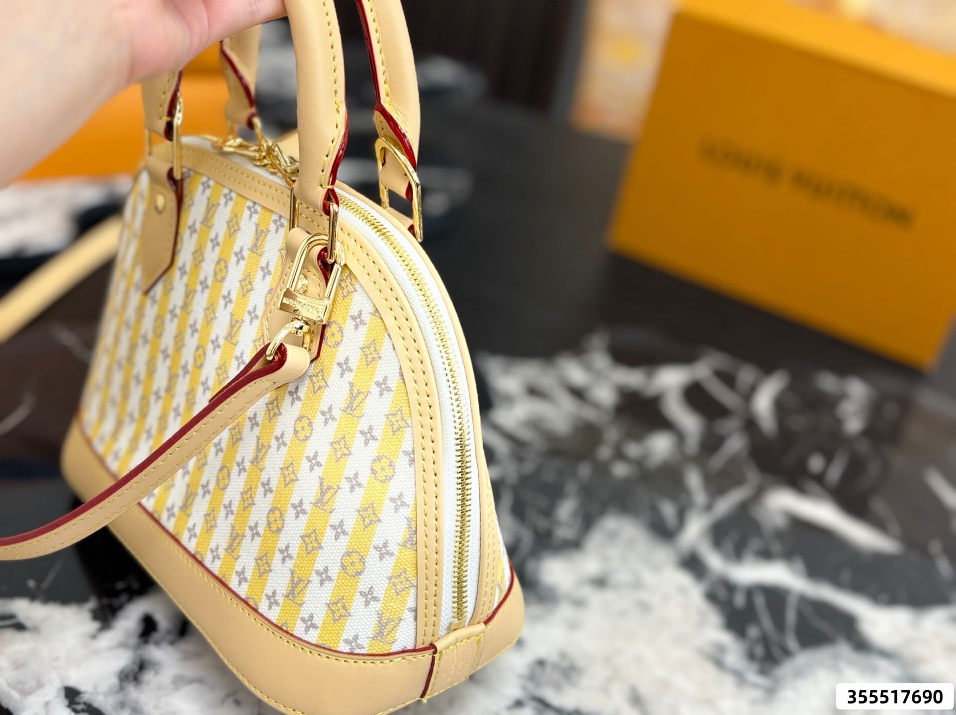 LV Alma Trunk Shell Bag - Image 8