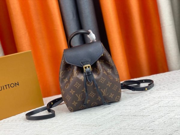 LV Monogram Montsouris BB Backpack