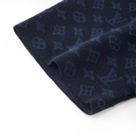LV Graphic Jacquard Short-Sleeved Crewneck - Men - Ready-to-wear - Image 3