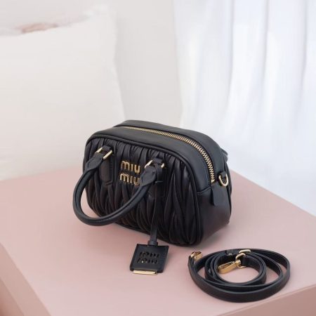 Miu Miu Arcadie Matelasse Nappa Leather Bag - Image 2