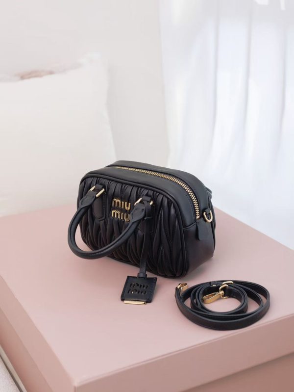 Miu Miu Arcadie Matelasse Nappa Leather Bag