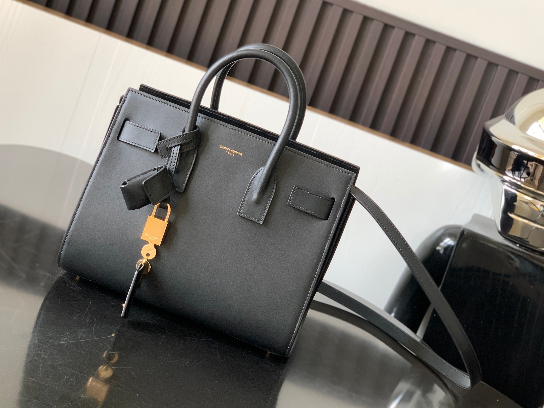 YSL SAC DE Jour In Supple Grand Bag - Image 4