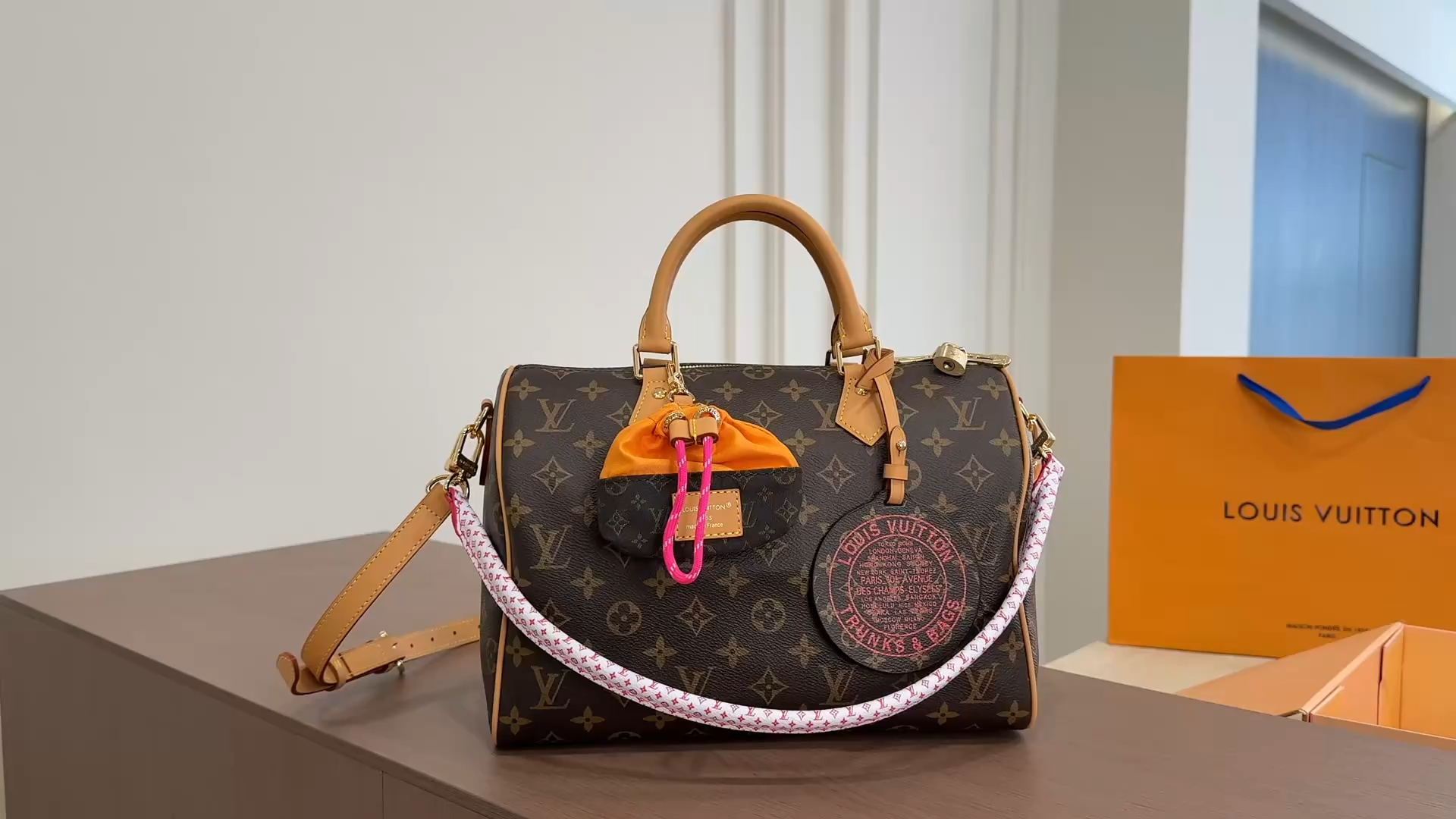 LV Speedy Soft Pillowcase - Image 1