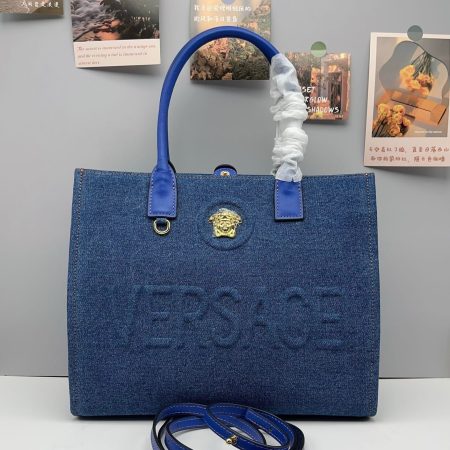 Versace Canvas Tote Bag - Image 6