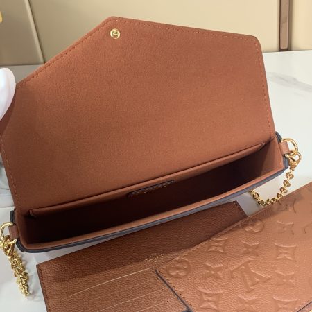 LV Pochette Félicie Monogram Empreinte Bag - Top Quality - Image 9