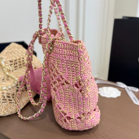 Chanel Straw Bag - Image 5