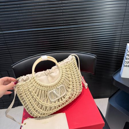 Valentino Straw Handbag - Image 4